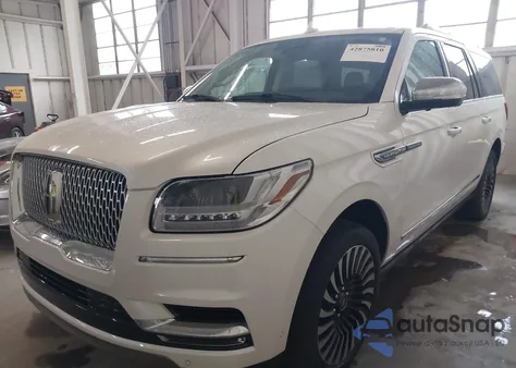 2019 Lincoln Navigator L Black Label из США, поврежденный, VIN 5LMJJ3TT1KEL06745